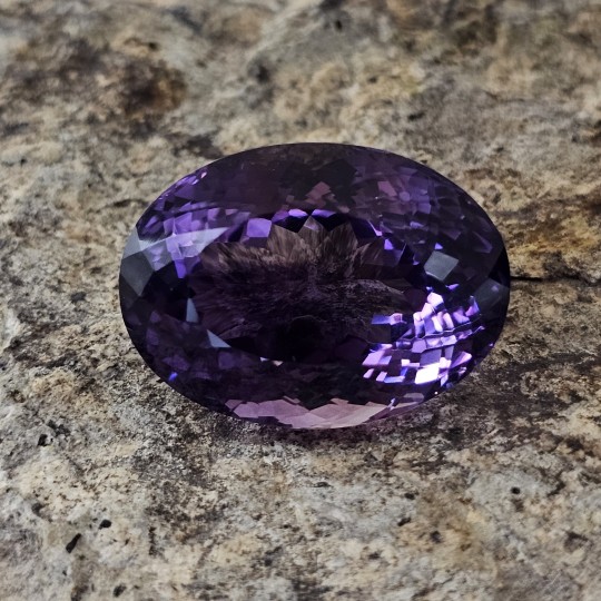 Stein von Amethyst Oval Cut