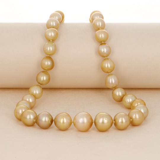 Australian Gold Baroches Regular Beads Necklace