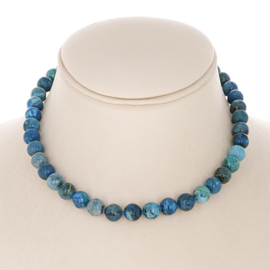 Multifumature Blue Opal Collar