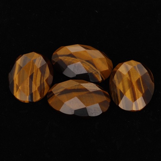 Angebot Lot 4 Steine von Tiger Eye