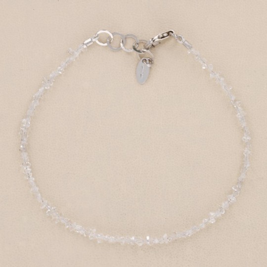 Necklace and Bracelet of Biterminato Hyal Quartz