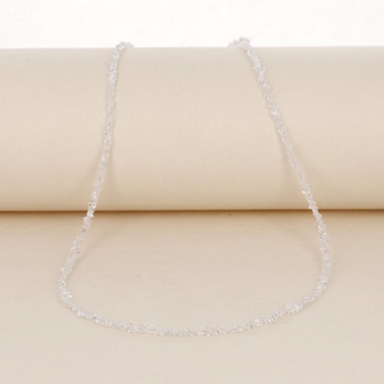 Necklace and Bracelet of Biterminato Hyal Quartz