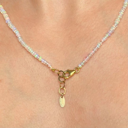 Opal Necklace Etiope Clear