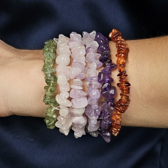 Offerta: Sacchettino con 6 Bracciali di Pietre Naturali