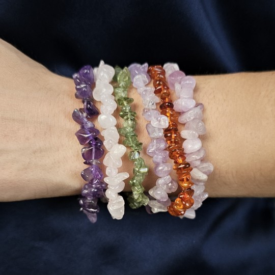 Offerta: Sacchettino con 6 Bracciali di Pietre Naturali