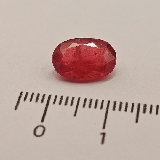 Stone Rodocrosite Oval Sfaceted