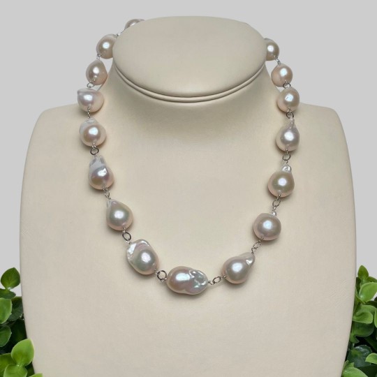 Parure Collier e Orecchini Perle Barocche