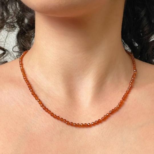 Collana di Granato Hessonite