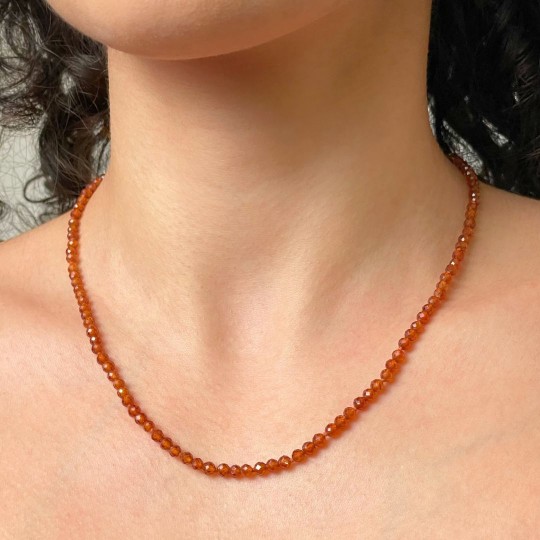 Collana di Granato Hessonite