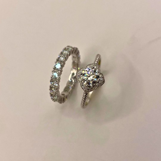 Offerta: Anelli di Moissanite Sintetica