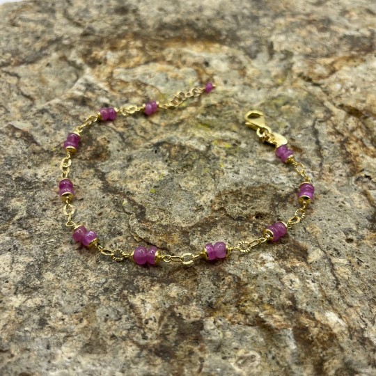 Ruby Bracelet with Asterism