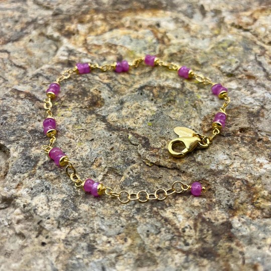 Ruby Bracelet with Asterism