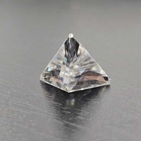 Pietra Moissanite Sintetica a Triangolo