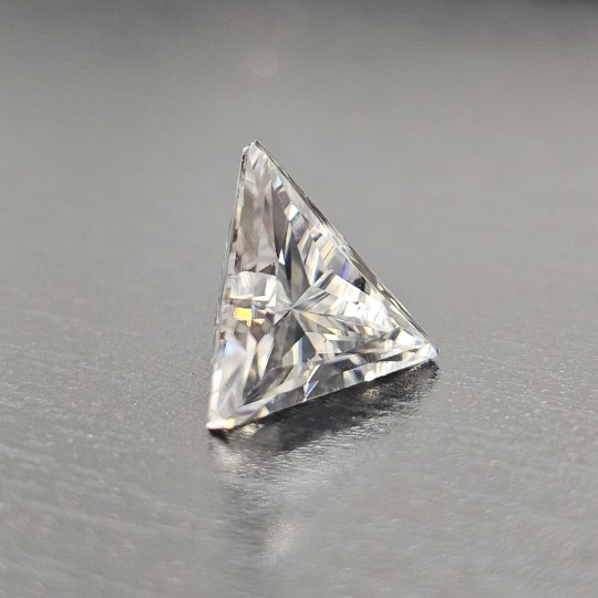 Pietra Moissanite Sintetica a Triangolo