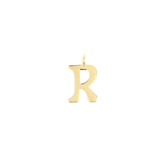 Charm Letter R in Silber 925‰