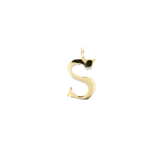 Charm Letter S en Plata 925